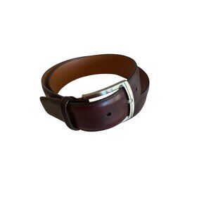 Magnanni Mens Leather Belt Size 34 Made In Spain